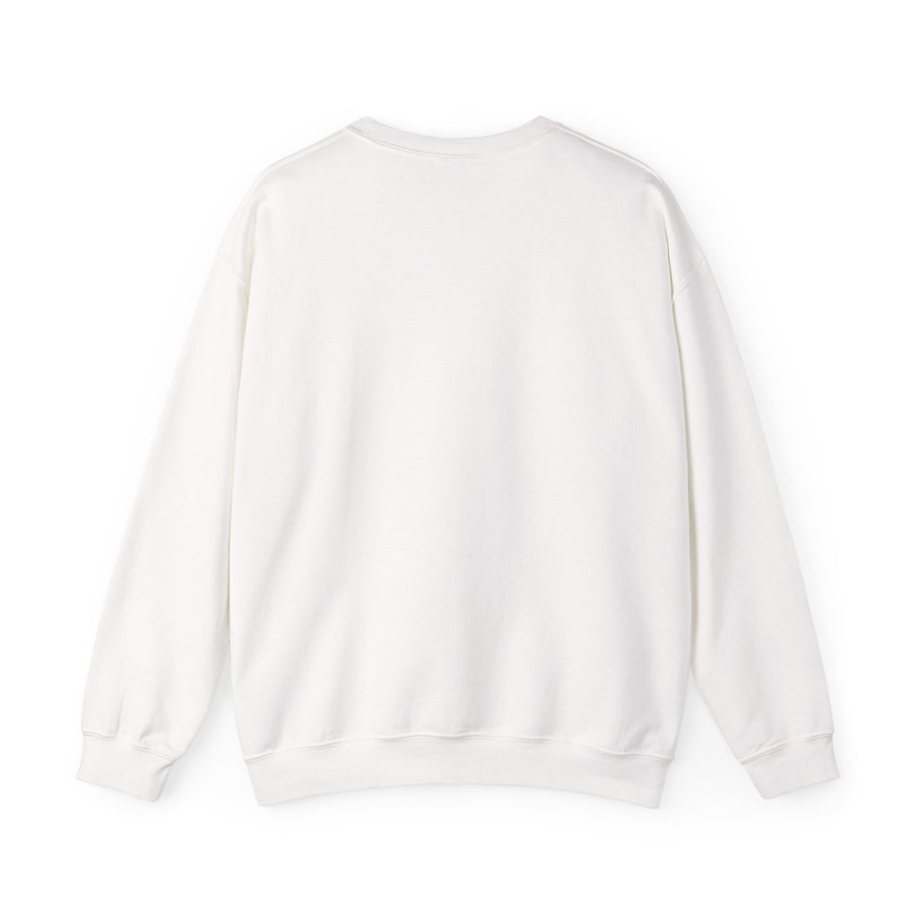 Christmas Sweatshirt: Merry & Bright Pink Bow and Trees, Unisex Crewneck