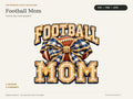 Football Mom Luxe digital art pack: one composition in SVG, PNG and JPEG.