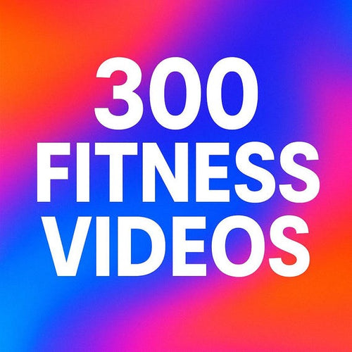 300 Viral Fitness Reels, Customizable Gym Videos (Digital Download)