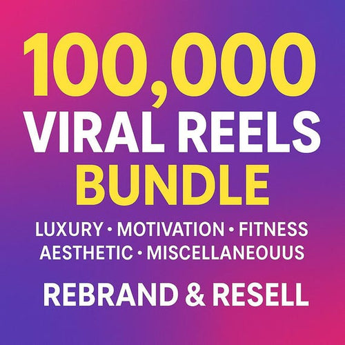 100,000+ Viral Reels, Fitness, Luxury, Motivation (PDF Download)