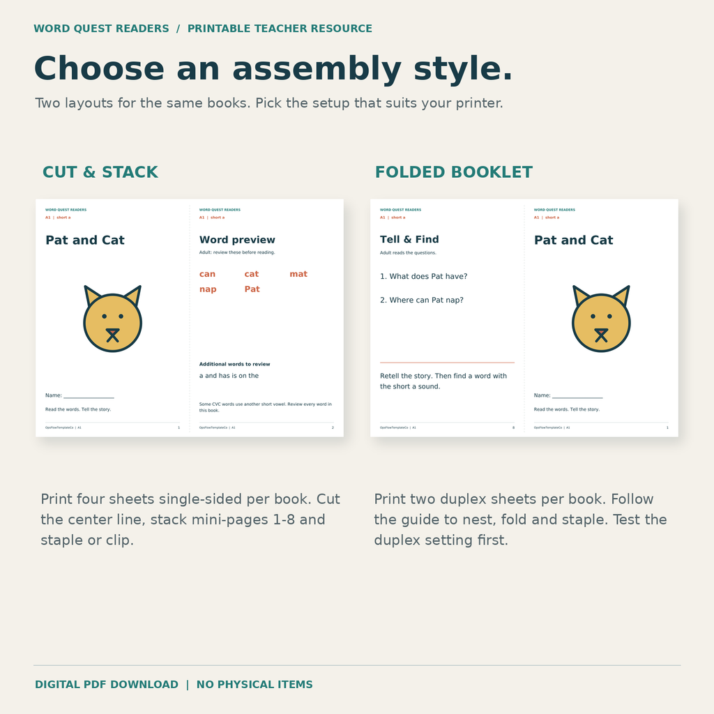 Actual product preview Print And Assemble.