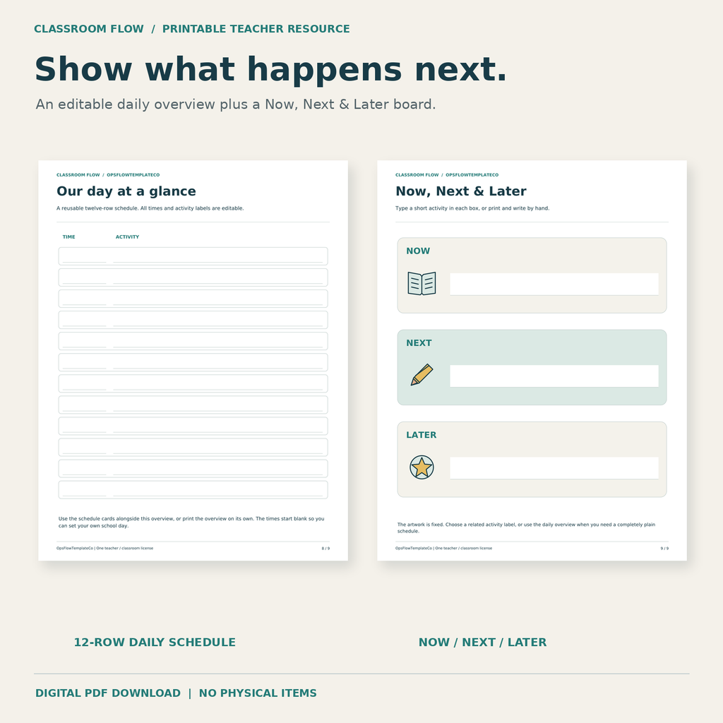 Actual product preview Daily Overview.