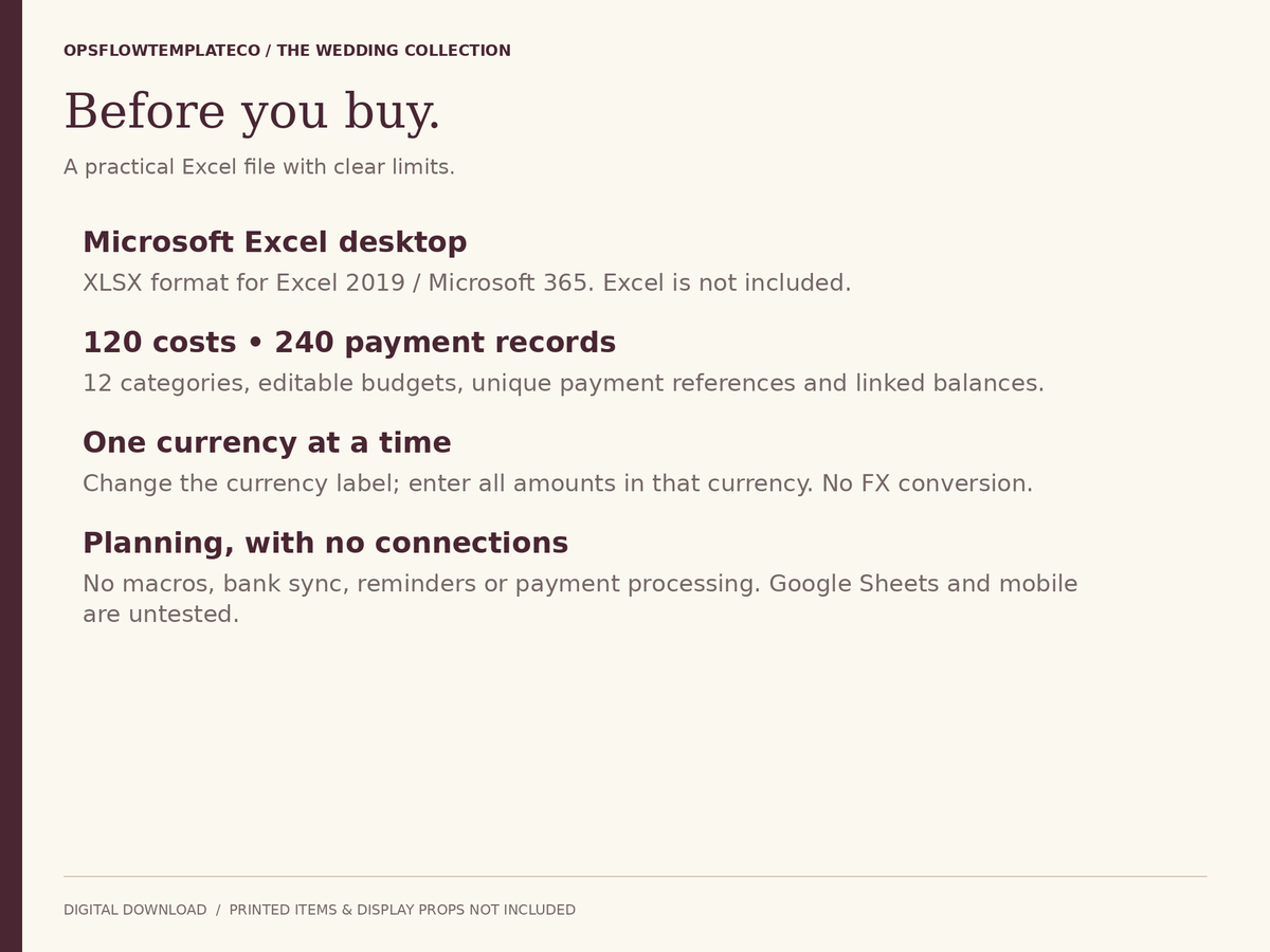 Excel compatibility, row limits and workbook requirements